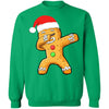 Dabbing Gingerbread Santa Christmas Kids Boys Xmas Cookie T-Shirt & Sweatshirt | Teecentury.com