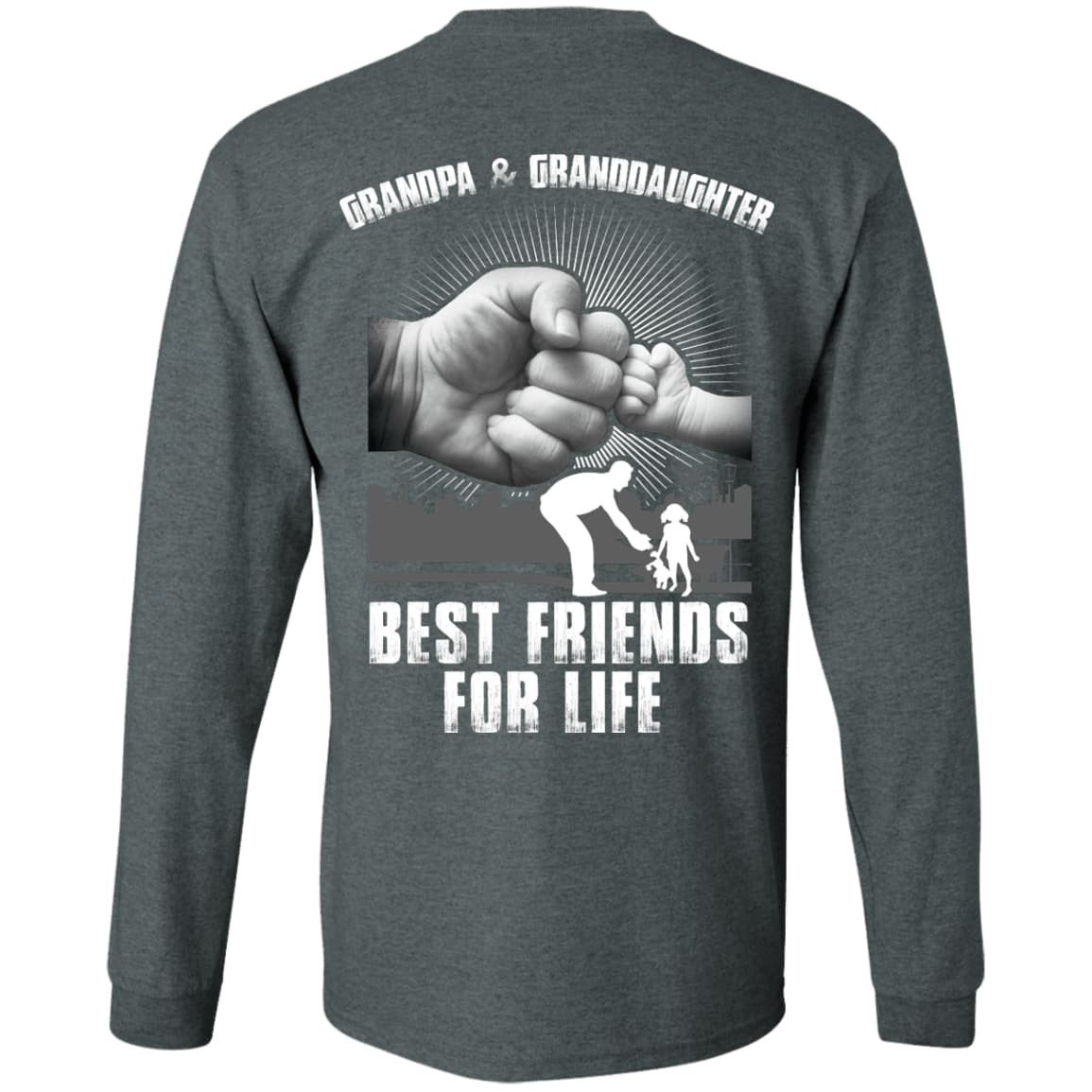 Grandpa And Granddaughter Best Friends For Life T-Shirt & Hoodie | Teecentury.com