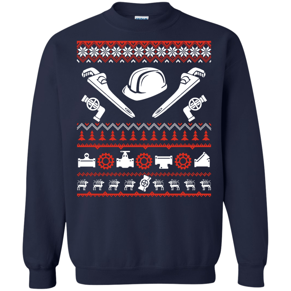 Pipefitter Christmas Sweater T-Shirt & Hoodie | Teecentury.com