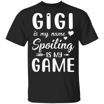 Gigi Is My Name Spoiling Is My Game Funny Mothers Day T-Shirt & Tank Top | Teecentury.com