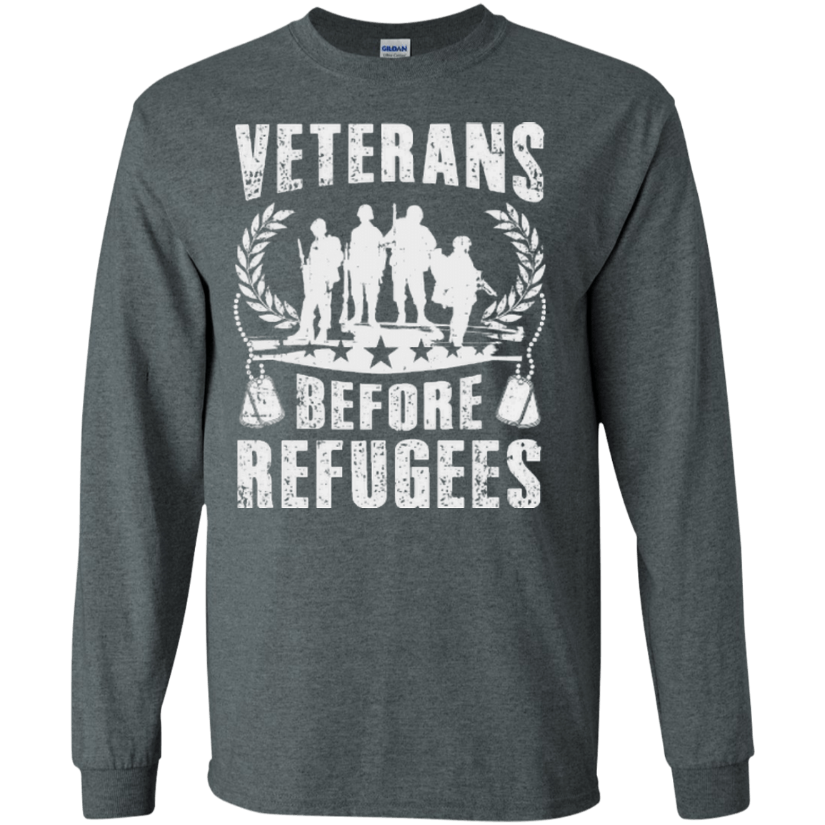 VETERANS BEFORE REFUGEES T-Shirt & Hoodie | Teecentury.com