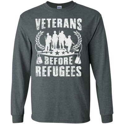 VETERANS BEFORE REFUGEES T-Shirt & Hoodie | Teecentury.com