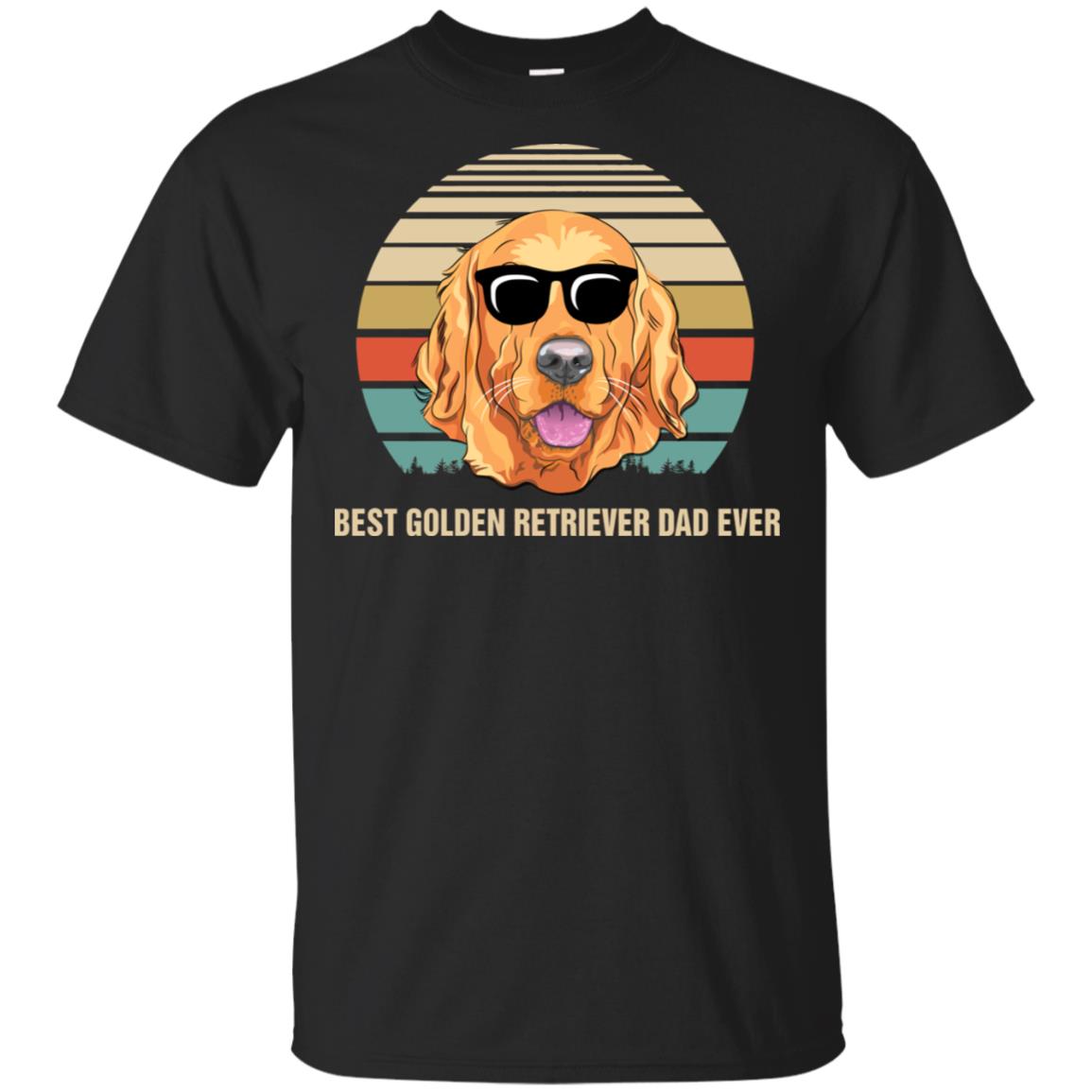 Vintage Golden Retriever Dad Gifts Best Golden Retriever Dad Ever T-Shirt & Hoodie | Teecentury.com