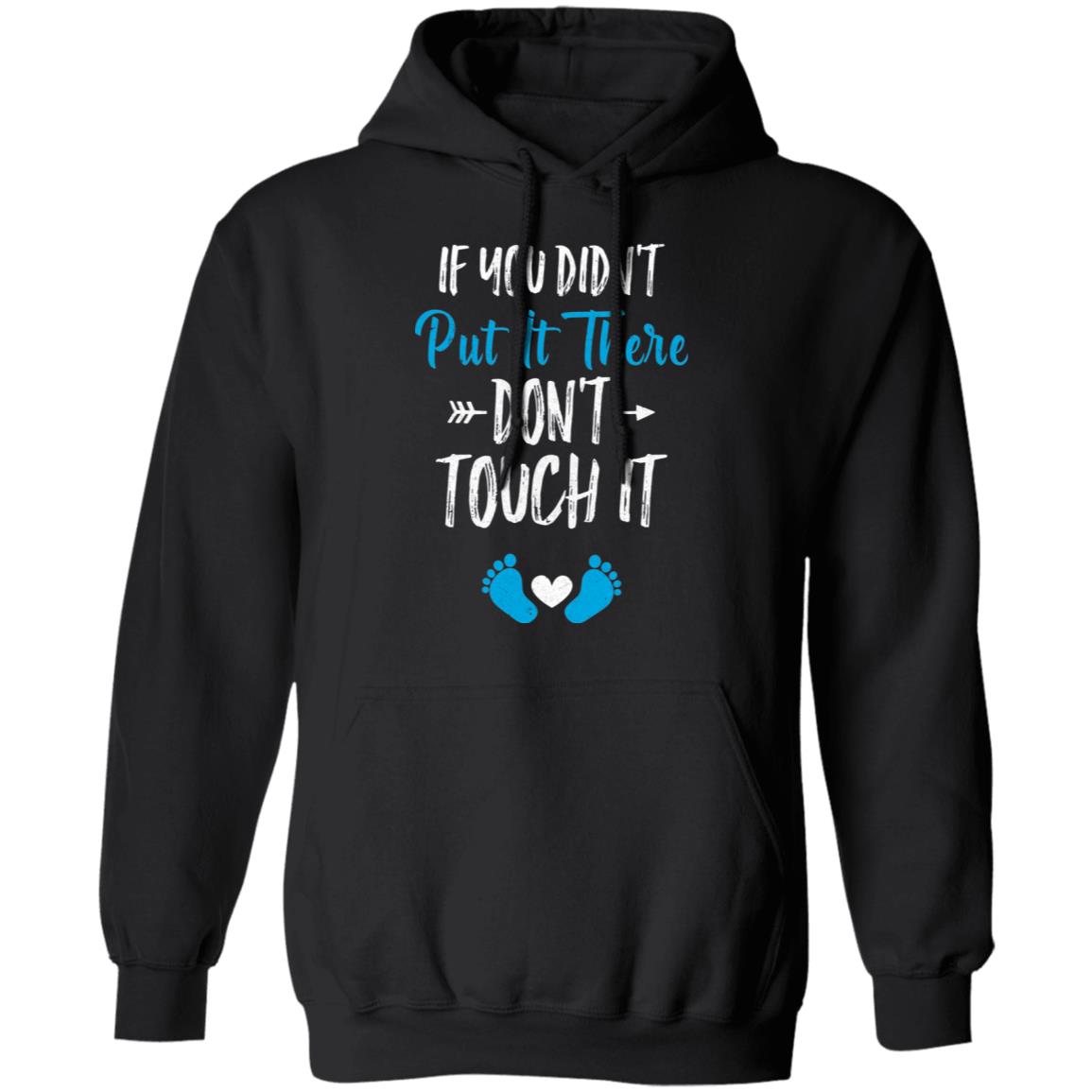 Soon To Be Mommy 2022 Gender Blue If You Didn't Put It There T-Shirt & Hoodie | Teecentury.com