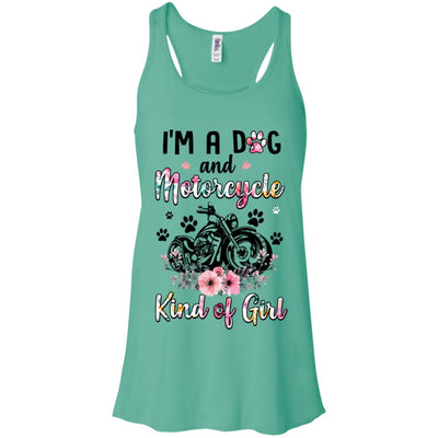 I'm A Dog And Motorcycle Kind Of Girl T-Shirt & Tank Top | Teecentury.com