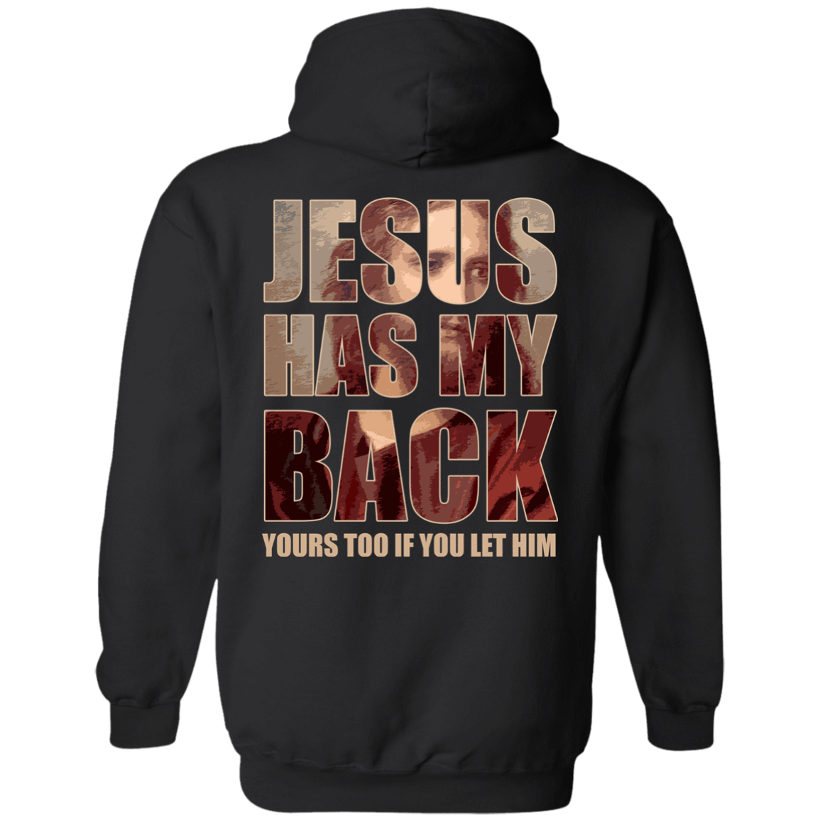 Jesus Has My Back T-Shirt & Hoodie | Teecentury.com