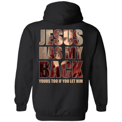 Jesus Has My Back T-Shirt & Hoodie | Teecentury.com