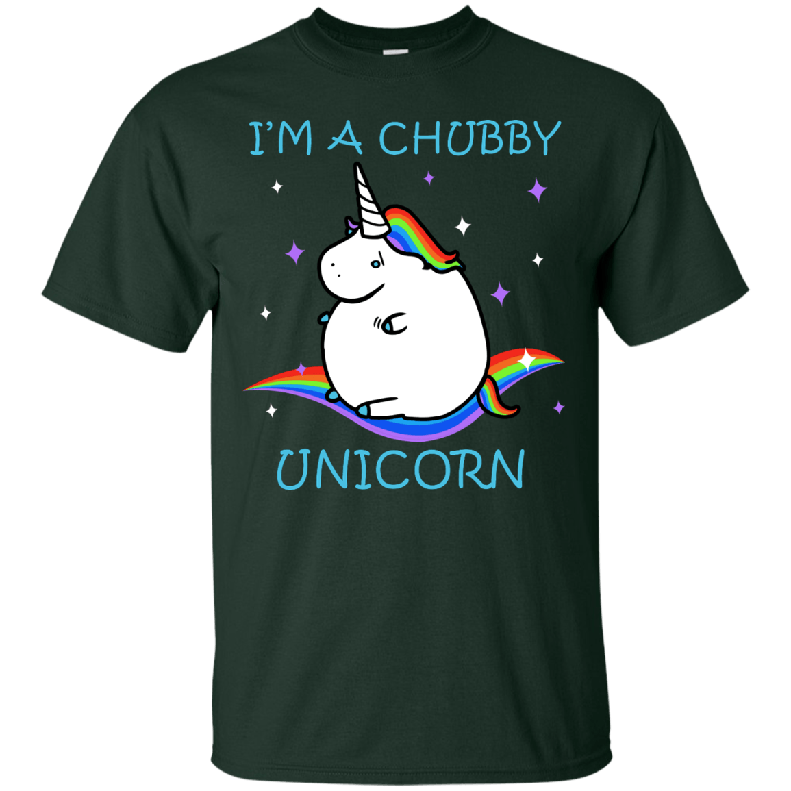 I'm A Chubby Unicorn T-Shirt & Hoodie | Teecentury.com