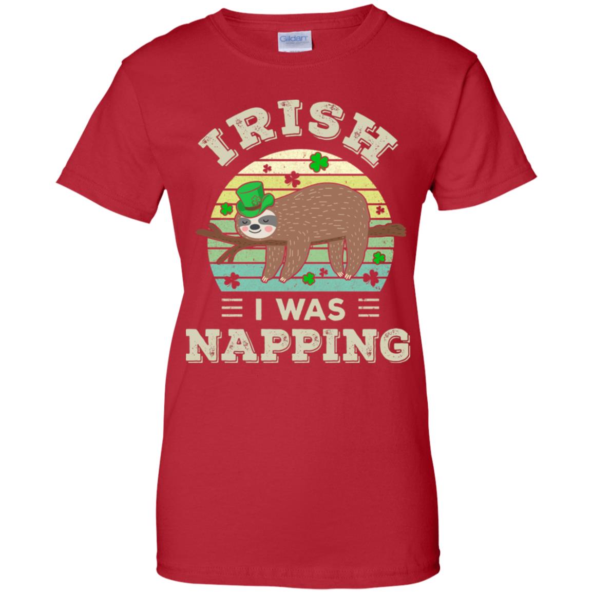 Saint Patrick's Day Irish I Was Napping Sloth For Kids T-Shirt & Hoodie | Teecentury.com