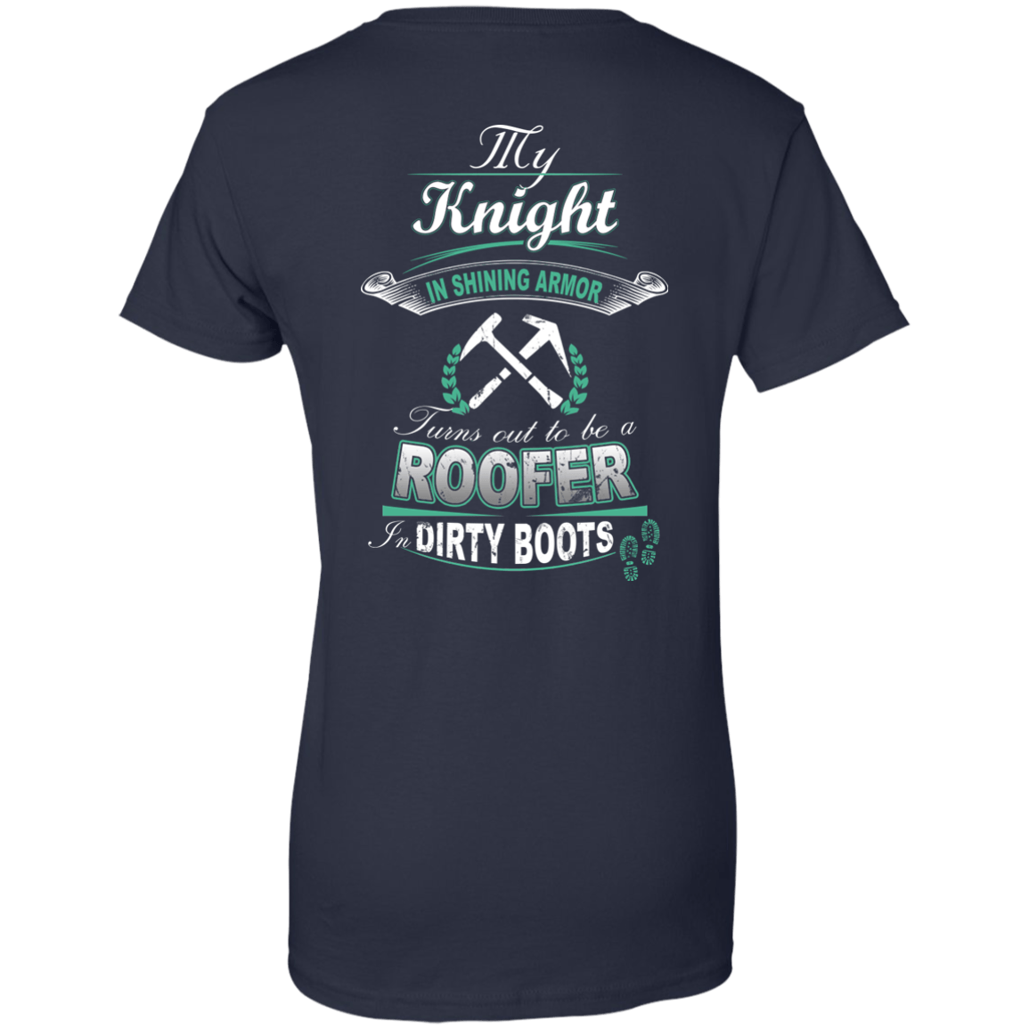 Turns out to be a ROOFER In Dirty Boots T-Shirt & Hoodie | Teecentury.com