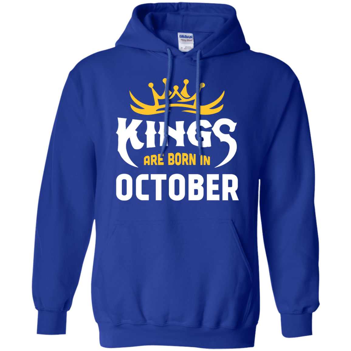 Kings Are Born In October T-Shirt & Hoodie | Teecentury.com