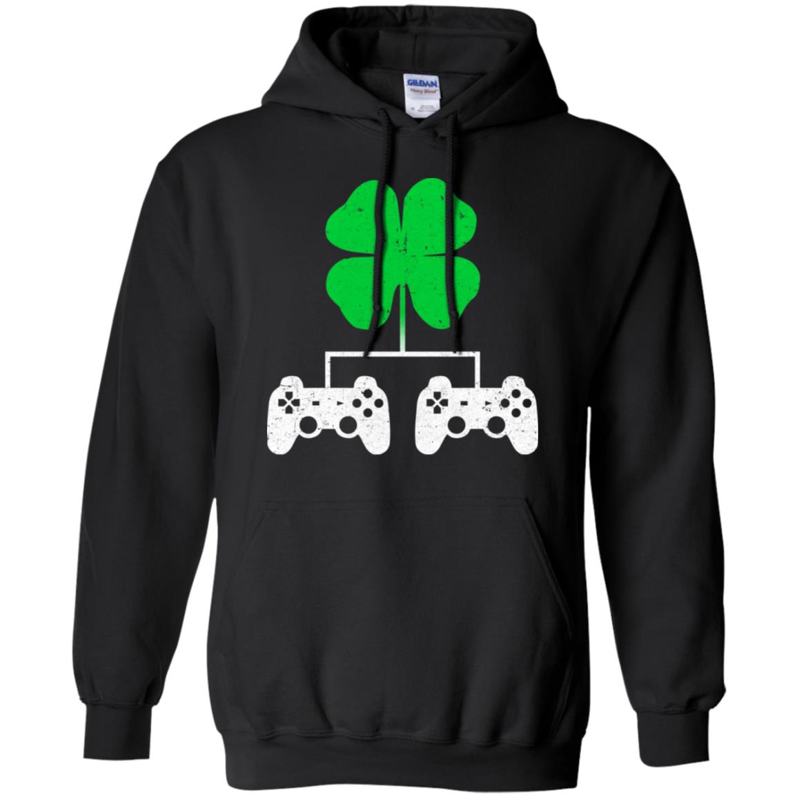 Video Game Clover Controller Gamer St Patrick's Day T-Shirt & Hoodie | Teecentury.com