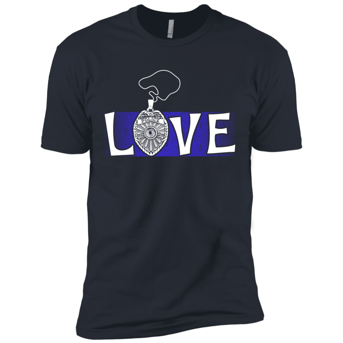 Love Police Thin Blue Line T-Shirt & Hoodie | Teecentury.com