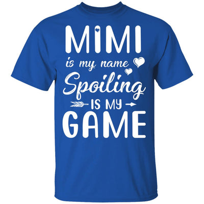 Mimi Is My Name Spoiling Is My Game Funny Mothers Day T-Shirt & Tank Top | Teecentury.com