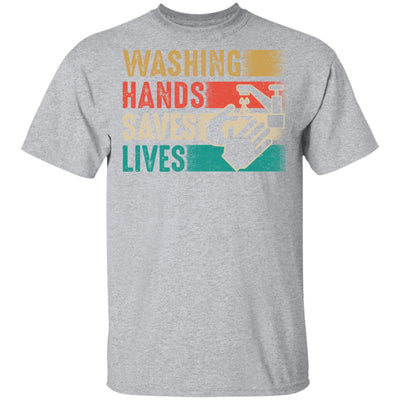 Vintage Washing Hands Saves Lives T-Shirt & Hoodie | Teecentury.com