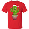 Cactus Christmas Tree Gift Santa Xmas Plant Lover T-Shirt & Sweatshirt | Teecentury.com