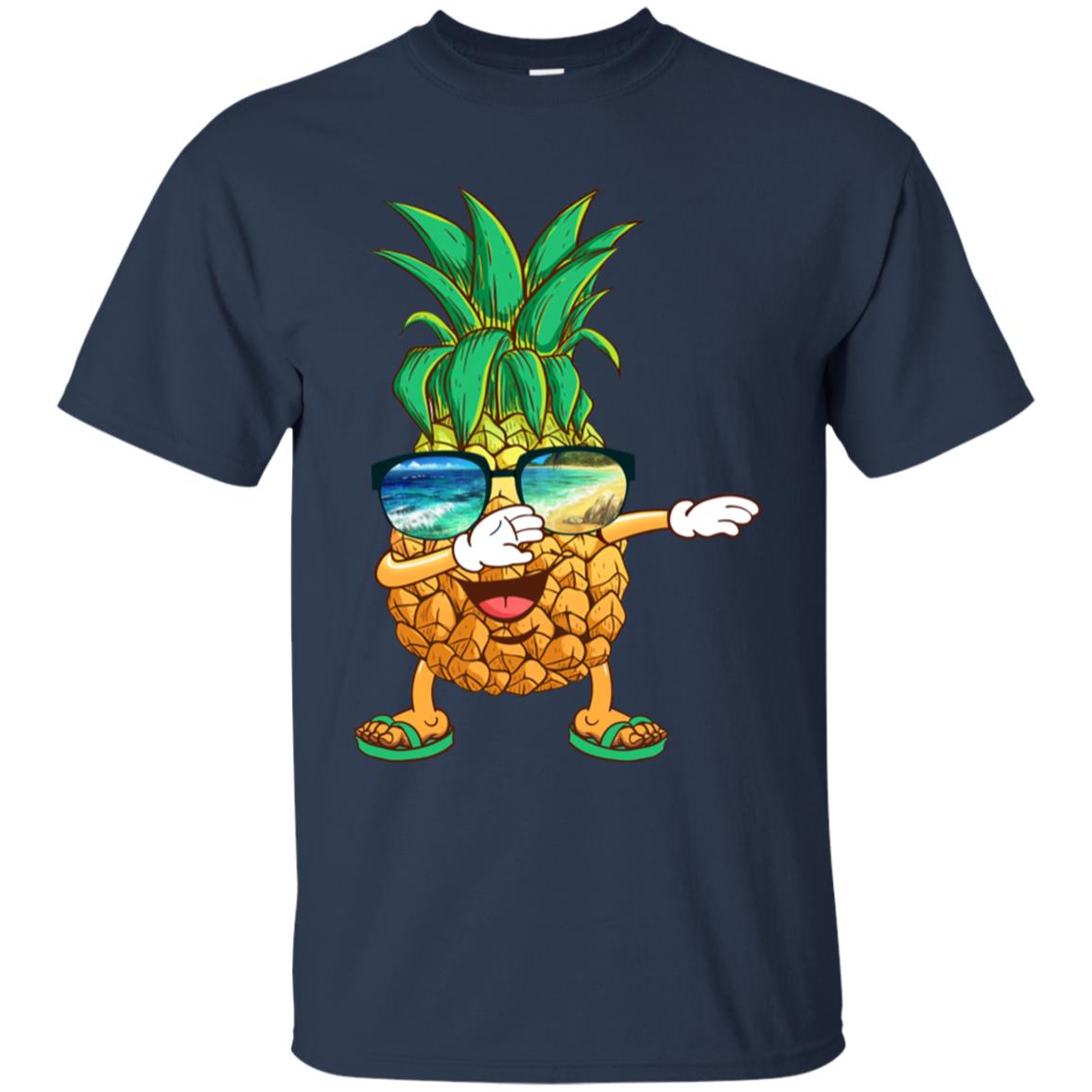 Dabbing Pineapple Sunglasses Aloha Beaches Hawaii T-Shirt & Tank Top | Teecentury.com