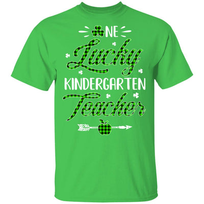 One Lucky Kindergarten Teacher St Patricks Day Irish Gift T-Shirt & Hoodie | Teecentury.com