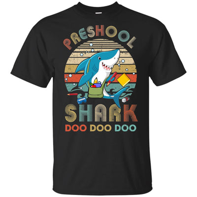Preschool Shark Doo Doo Doo Funny Back To School Youth Youth Shirt | Teecentury.com