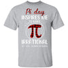 Pi Day Inspires Me To Make Irrational Red Plaid T-Shirt & Hoodie | Teecentury.com