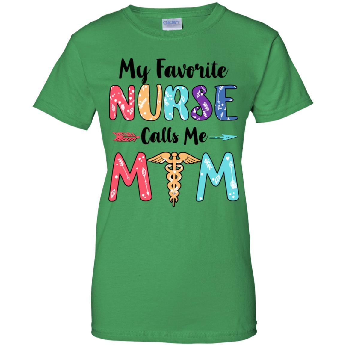 My Favorite Nurse Calls Me Mom Mothers Day Gift T-Shirt & Hoodie | Teecentury.com