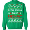 Tis The Season Christmas Pregnancy Announcemen Ugly Sweater T-Shirt & Sweatshirt | Teecentury.com