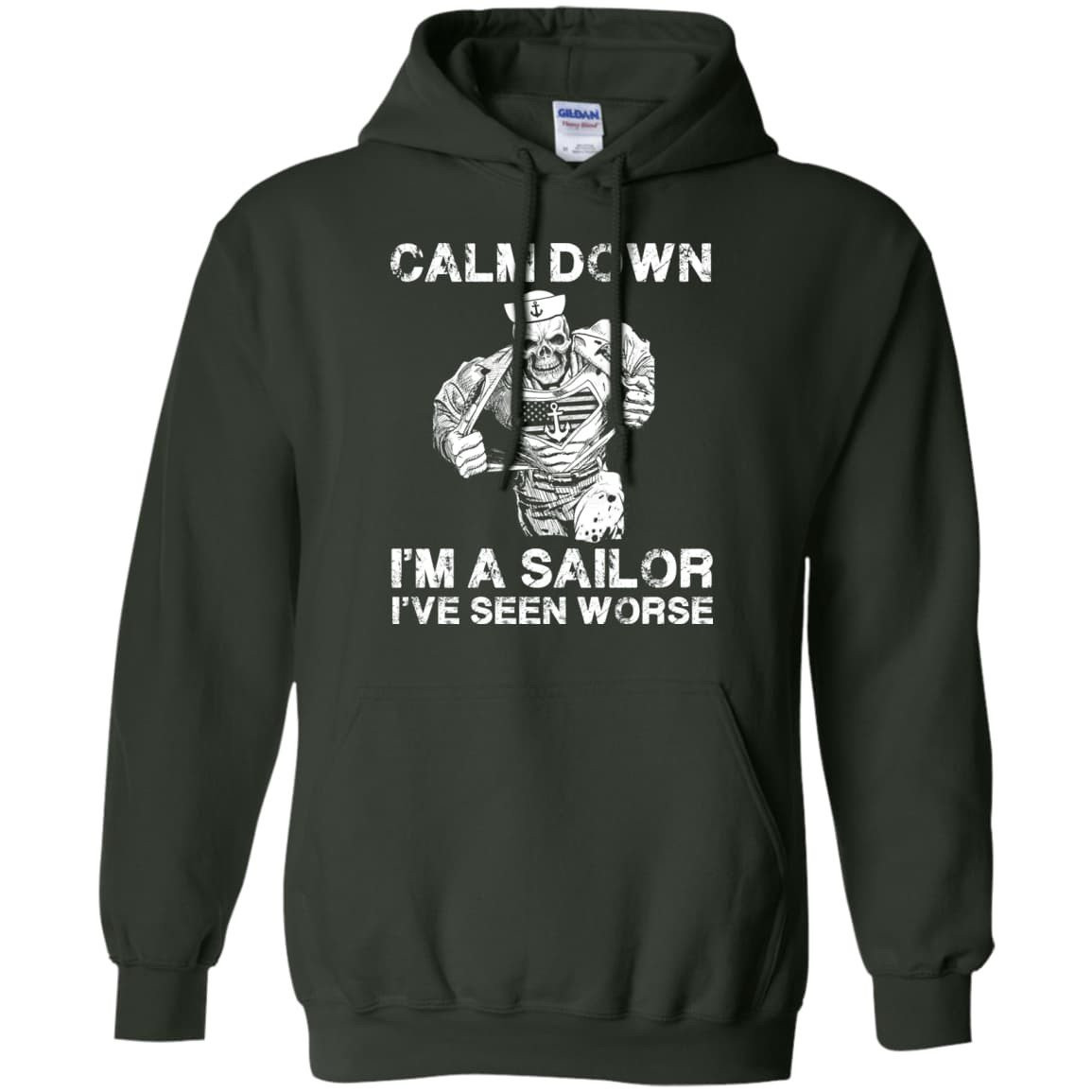 CALM DOWN - IM A SAILOR T-Shirt & Hoodie | Teecentury.com