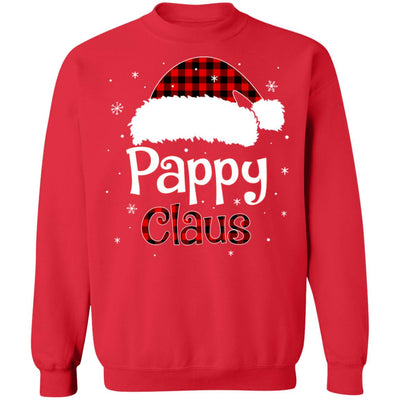 Santa Pappy Claus Red Plaid Family Pajamas Christmas Gift T-Shirt & Sweatshirt | Teecentury.com