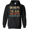 Vintage Grandpa The Man The Myth The Bad Influence T-Shirt & Hoodie | Teecentury.com