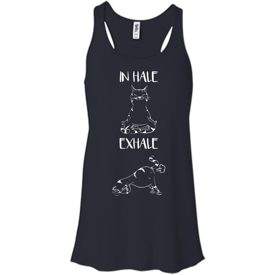Yoga Cat Inhale Exhale T-Shirt & Hoodie | Teecentury.com
