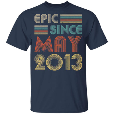 Epic Since May 2013 Vintage 9th Birthday Gifts Youth Youth Shirt | Teecentury.com