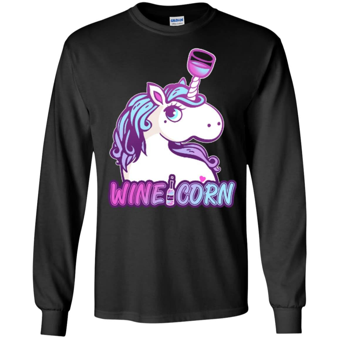 Funny Wine Unicorn Wineicorn T-Shirt & Hoodie | Teecentury.com