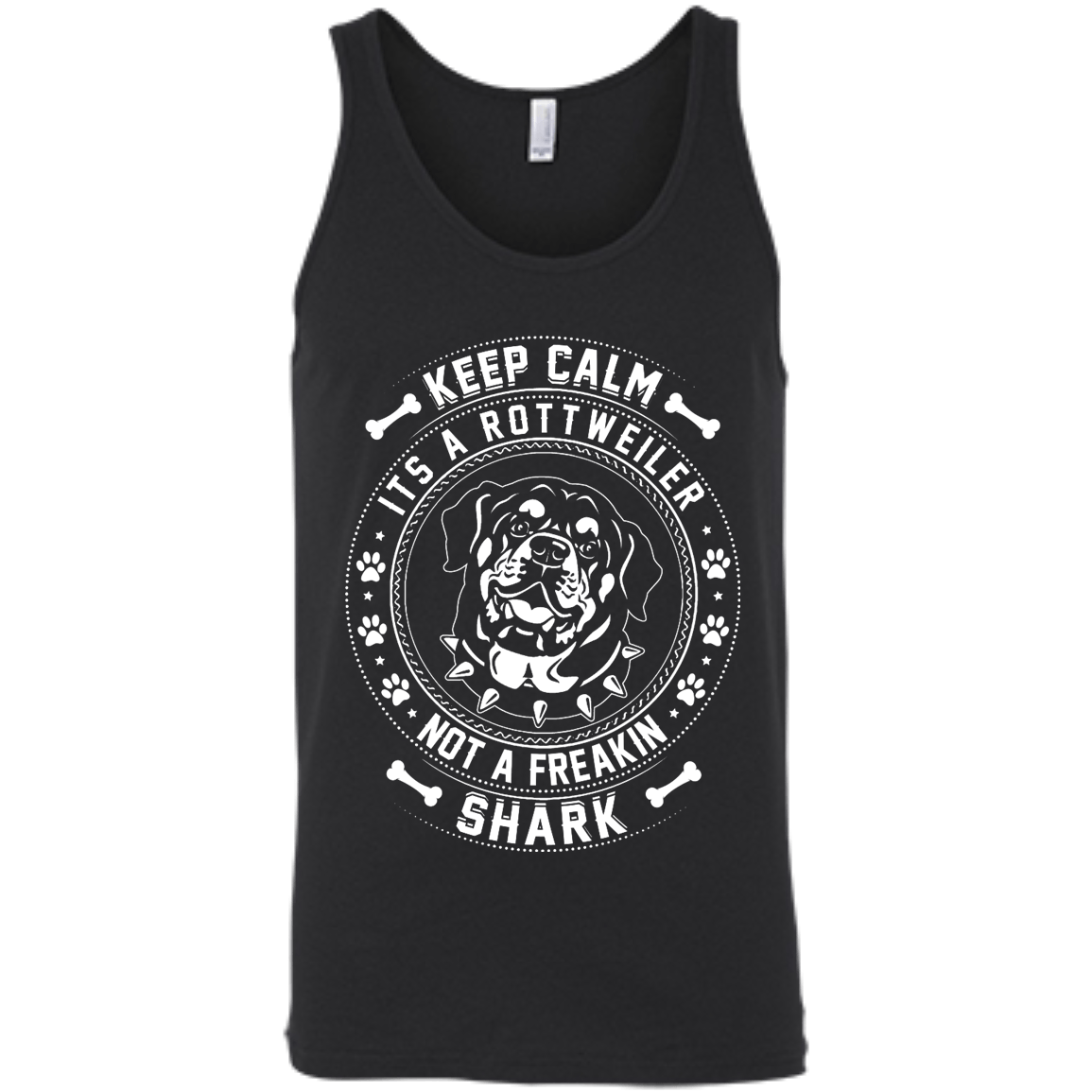 Keep Calm It's A Rottweiler Not A Freaking Shark T-Shirt & Hoodie | Teecentury.com