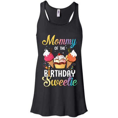 Funny Ice Cream Cones Mommy Of The Birthday Sweetie T-Shirt & Tank Top | Teecentury.com