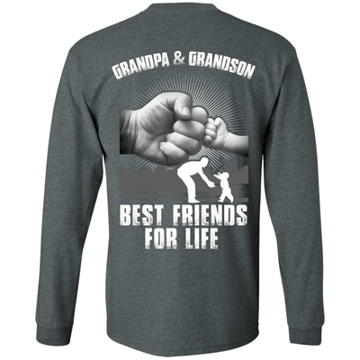 Grandpa And Grandson Best Friends For Life T-Shirt & Hoodie | Teecentury.com