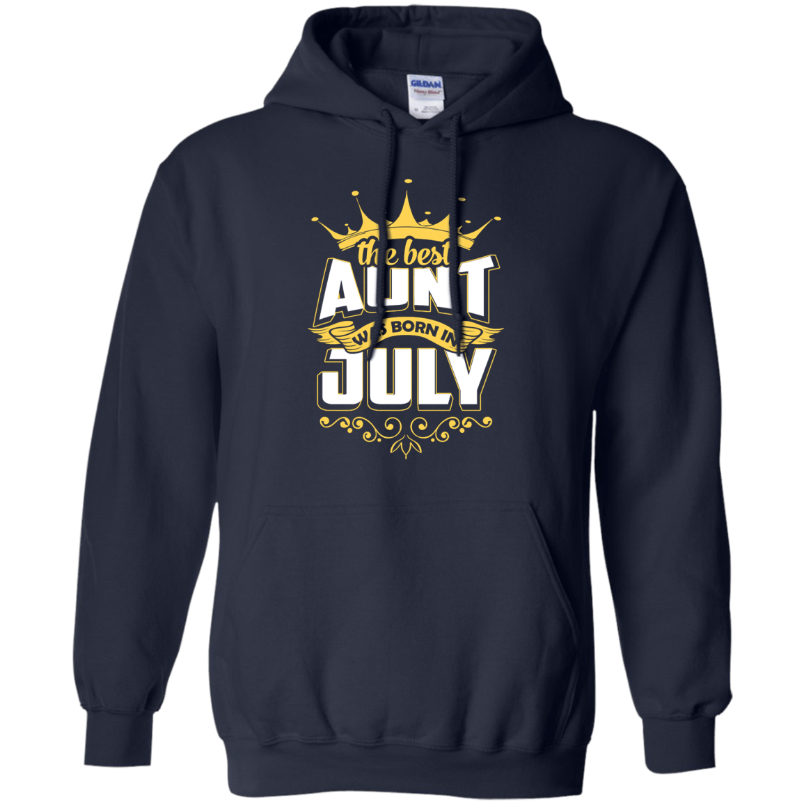 The Best Aunt Was Born In July T-Shirt & Hoodie | Teecentury.com