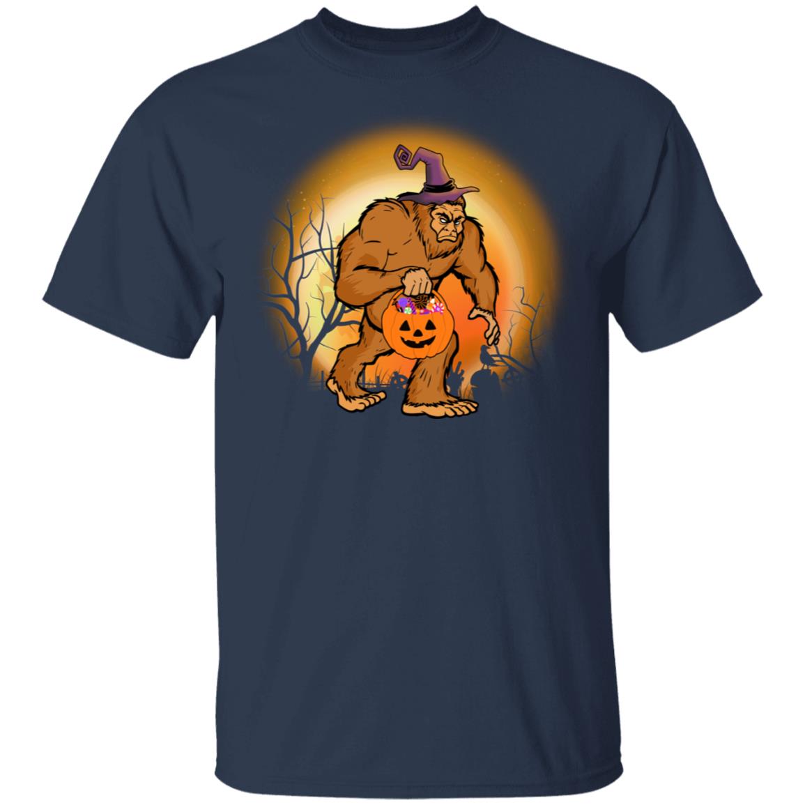Funny Bigfoot Halloween For Kids Boys Girls T-Shirt & Hoodie | Teecentury.com