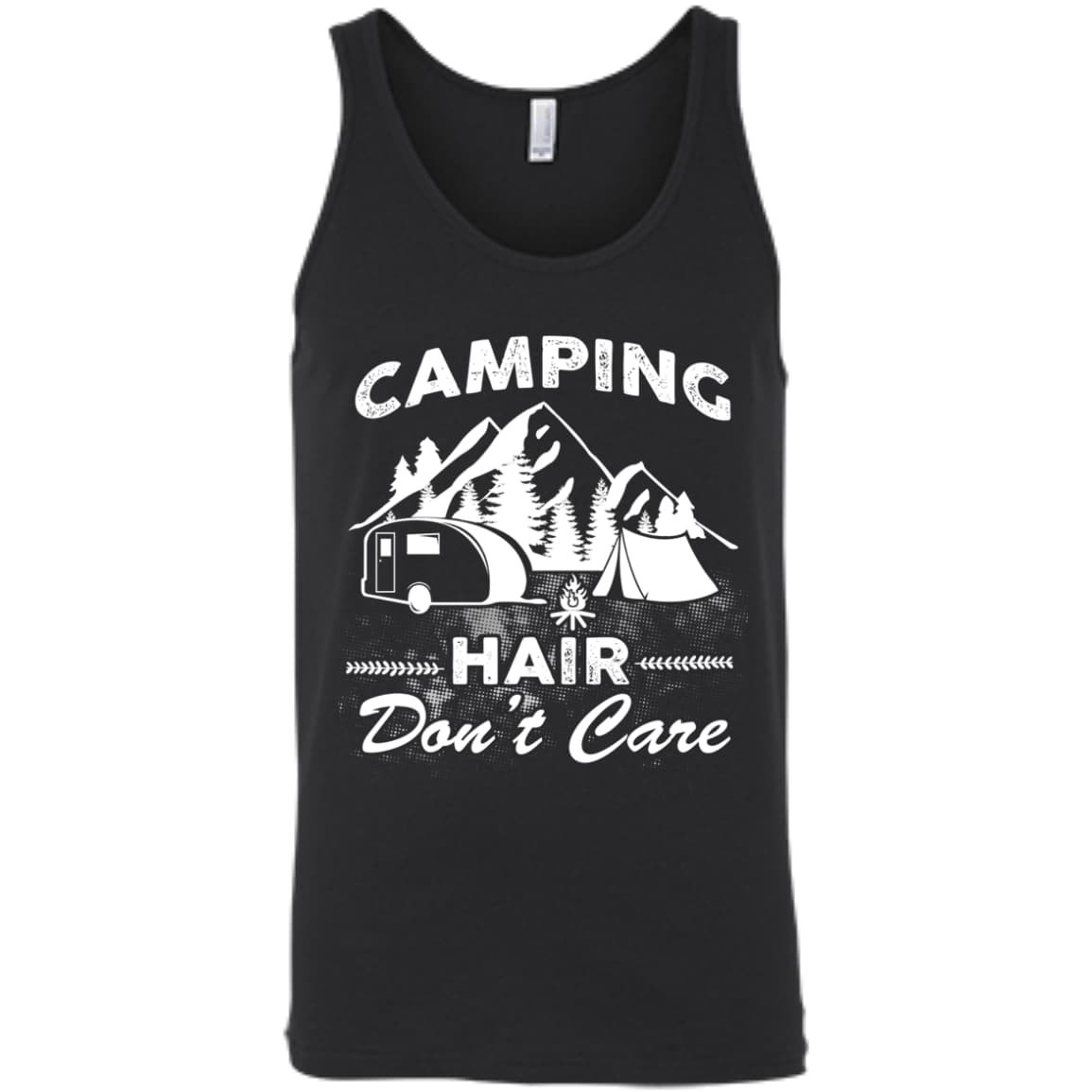 Camping Hair Don't Care T-Shirt & Hoodie | Teecentury.com