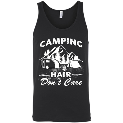 Camping Hair Don't Care T-Shirt & Hoodie | Teecentury.com