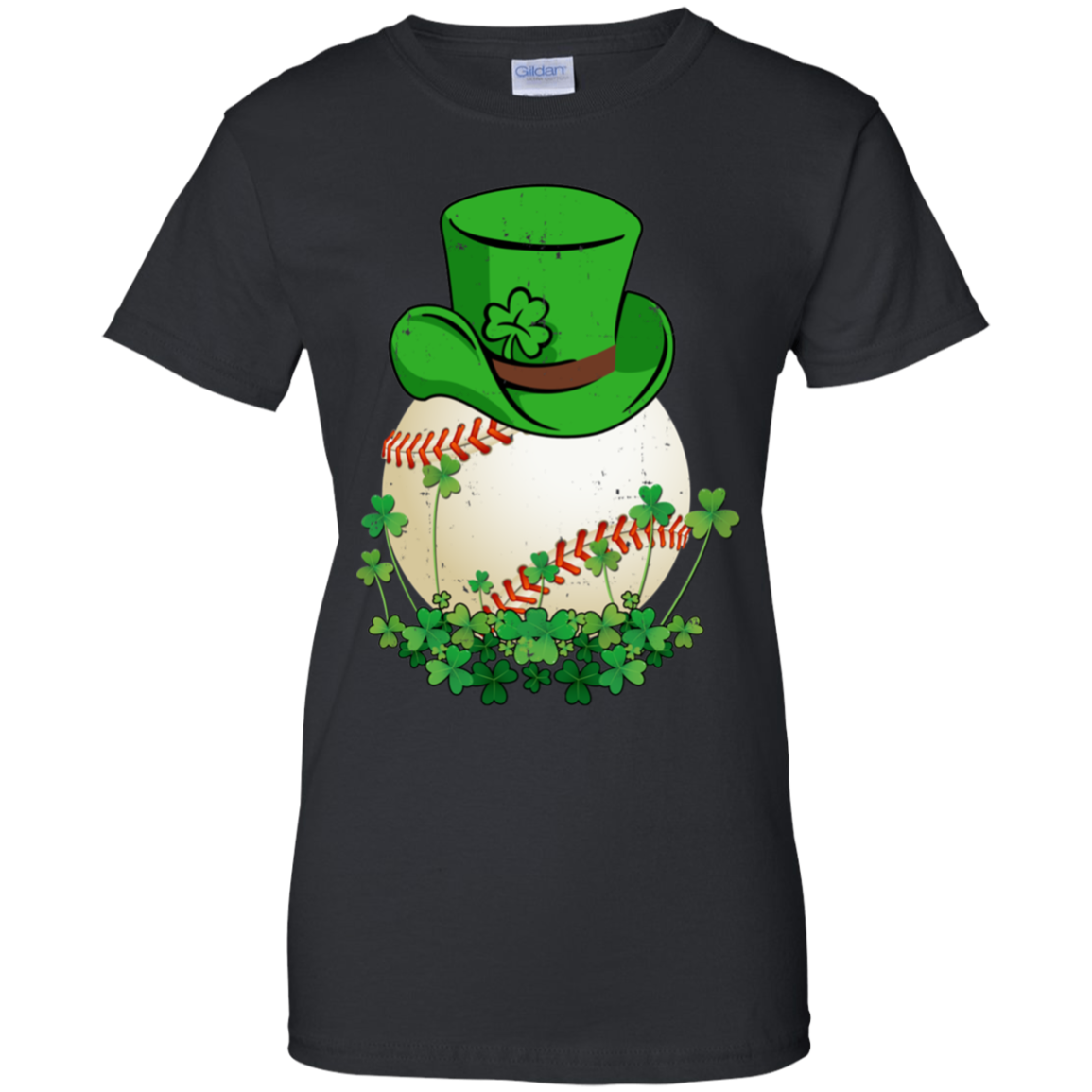 Shamrock Baseball Leprechaun St Patricks Day T-Shirt & Hoodie | Teecentury.com