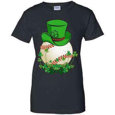 Shamrock Baseball Leprechaun St Patricks Day T-Shirt & Hoodie | Teecentury.com