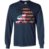 Tackle Football America Flag T-Shirt & Hoodie | Teecentury.com