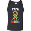 Papa Of A Warrior Support Autism Awareness Gift T-Shirt & Hoodie | Teecentury.com