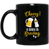 Cheers A Baby is Brewing Gender Pregnancy Announcement Mug Coffee Mug | Teecentury.com