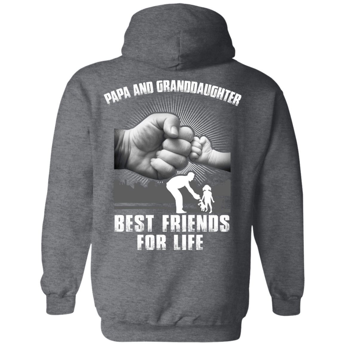 Papa And Granddaughter Best Friends For Life T-Shirt & Hoodie | Teecentury.com