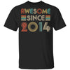 Awesome Since 2014 8th Birthday Gifts Youth Youth Shirt | Teecentury.com