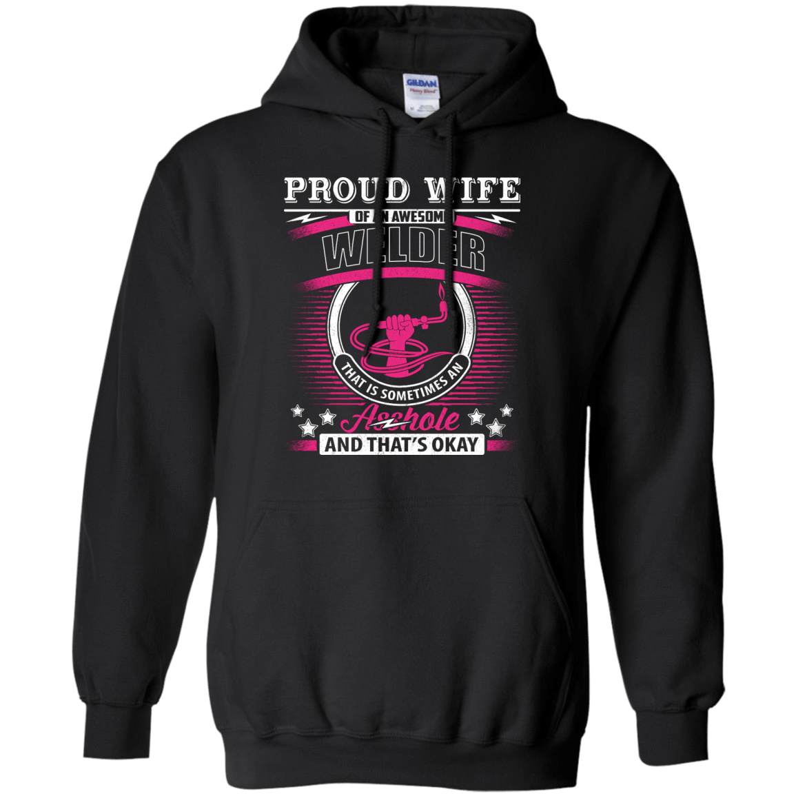 Proud Wife Of An Awesome Welder T-Shirt & Hoodie | Teecentury.com