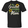 My Greatest Blessings Call Me Mom Sunflower Gifts T-Shirt & Hoodie | Teecentury.com