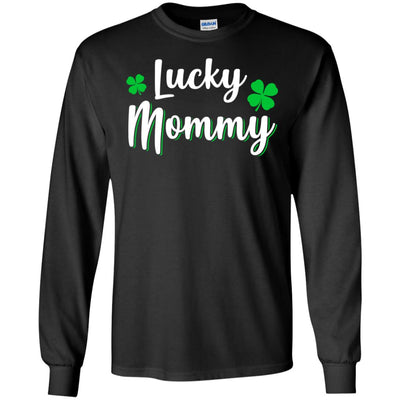 Luckiest Lucky Mommy St Patricks Day T-Shirt & Hoodie | Teecentury.com