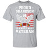 Proud Grandson Of World War 2 Veteran Patriotic T-Shirt & Hoodie | Teecentury.com